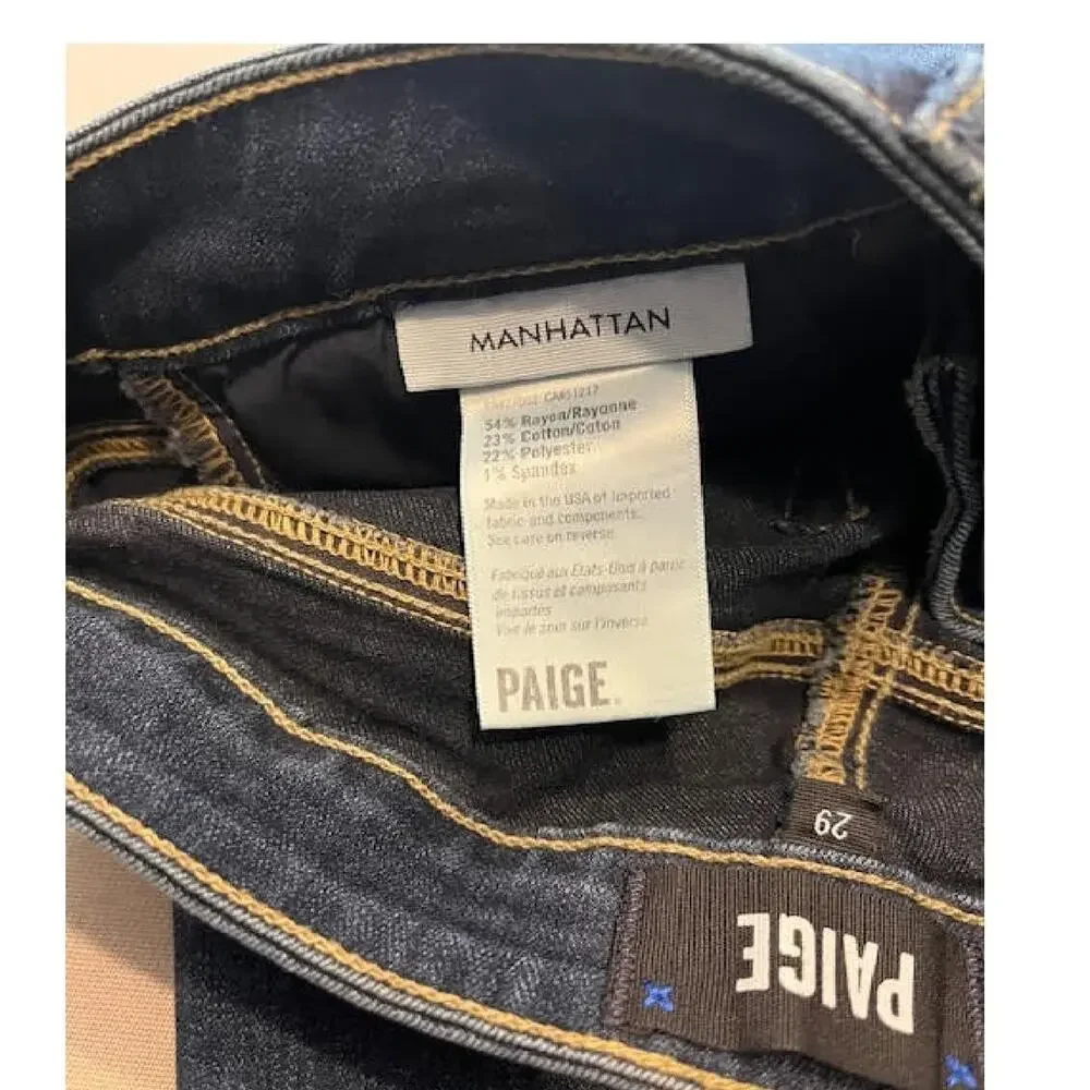 PAIGE Women's Manhattan Bootcut 32", Nottingham, 29 - Picture 7 of 8